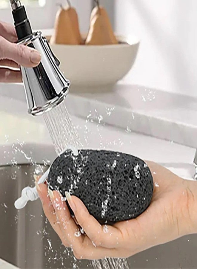 RDRKR Pumice Stone Foot and Hand Scrubber - Natural Lava Stone for Callus Remover, Foot Exfoliation, Hand Scrub, Pedicure Tool, Dry Skin Remover, Promote Healthy Foot and Hand Care (Brown) - Image 5